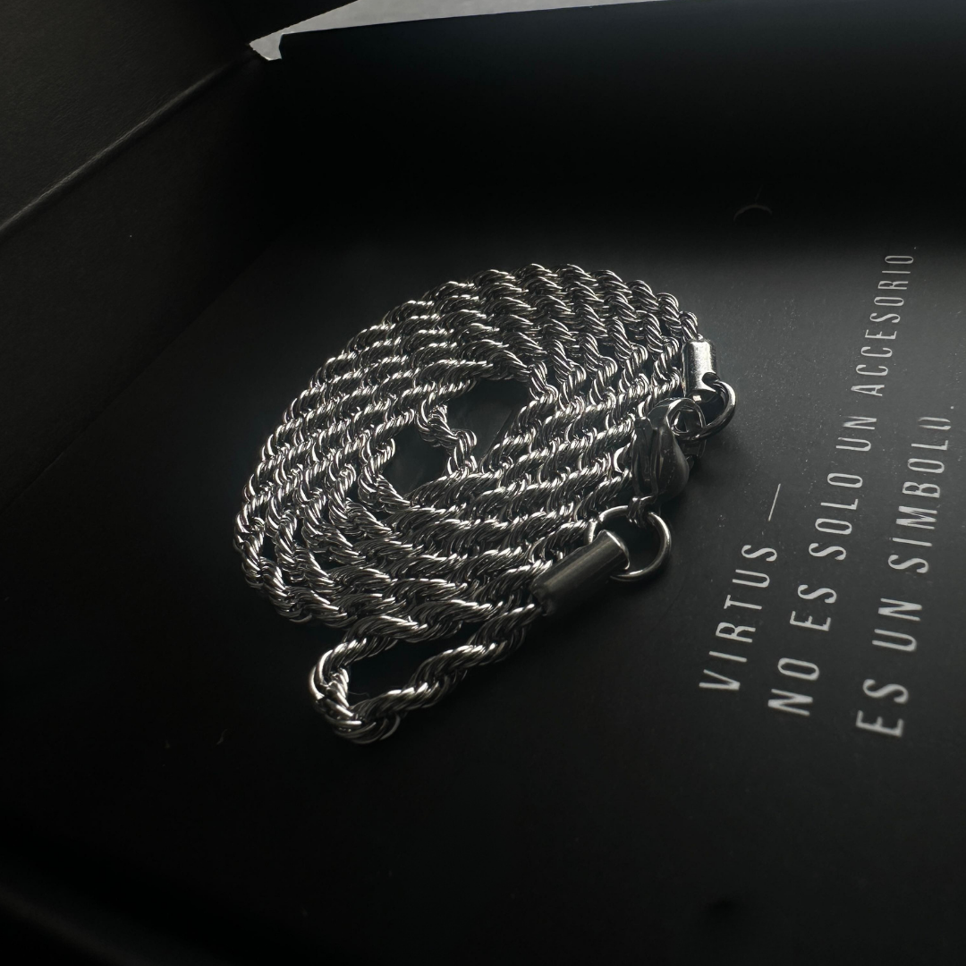 Cadena Lazo Silver