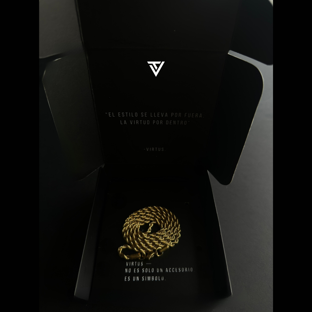 Cadena Lazo Gold