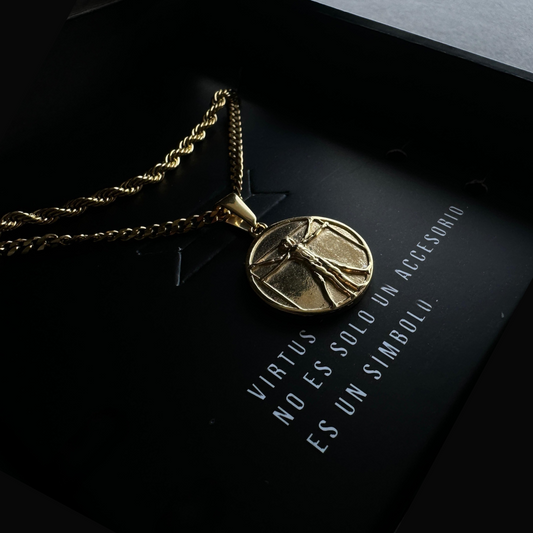 Set Vitruvian dorado