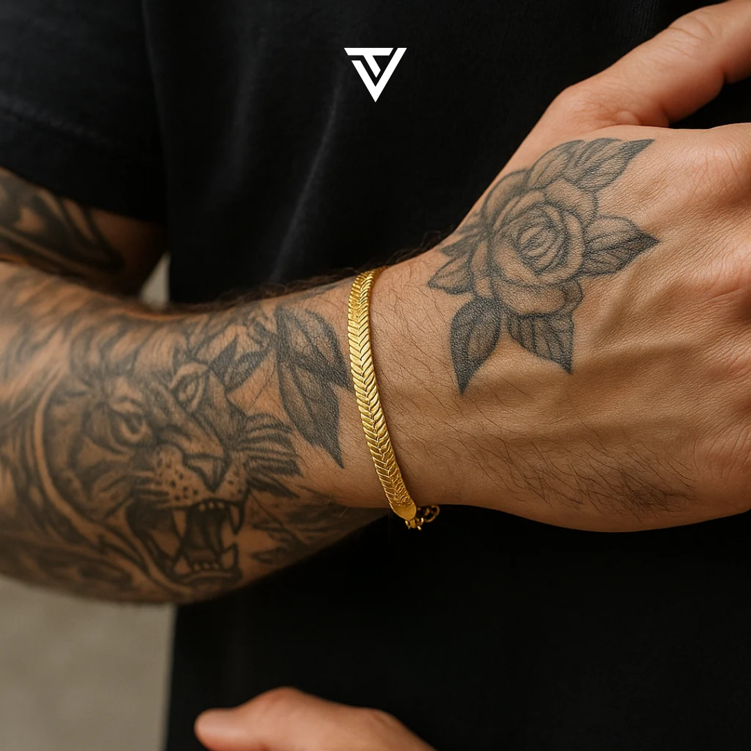 Pulsera Snake Gold