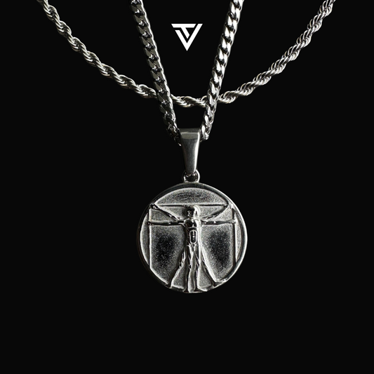 Set Vitruvian Plateado