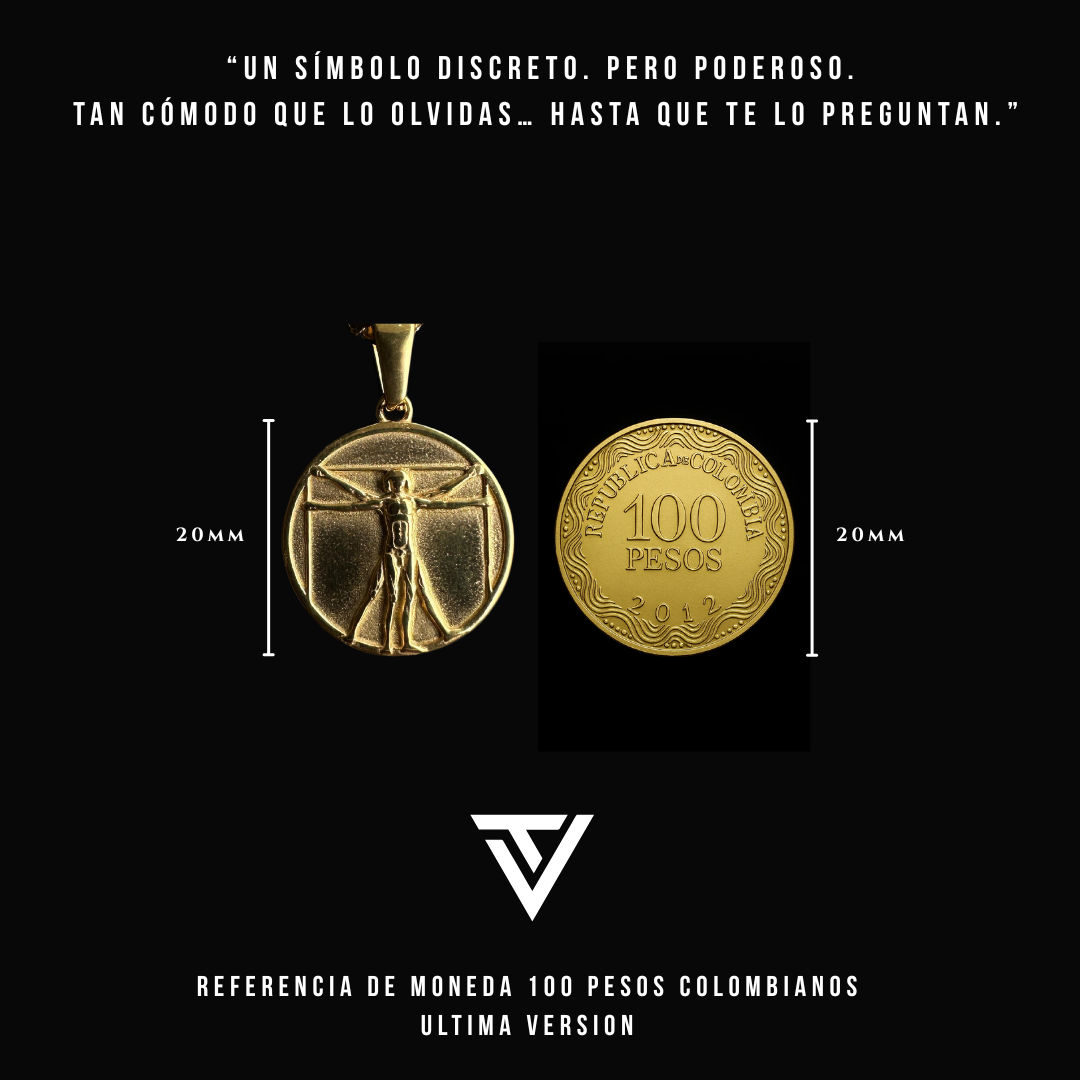Set Vitruvian dorado