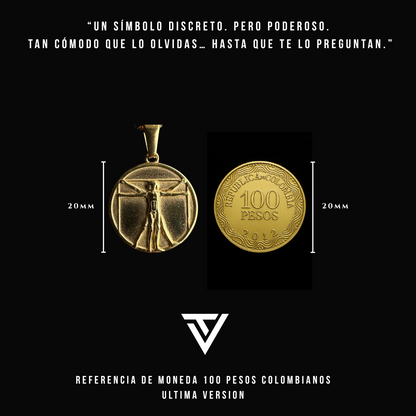 Set Vitruvian dorado