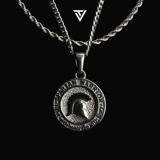 Set Spartan Plateado
