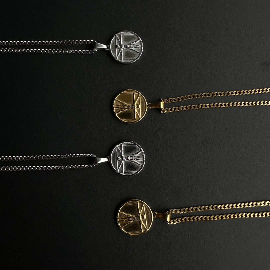 Set Vitruvian dorado